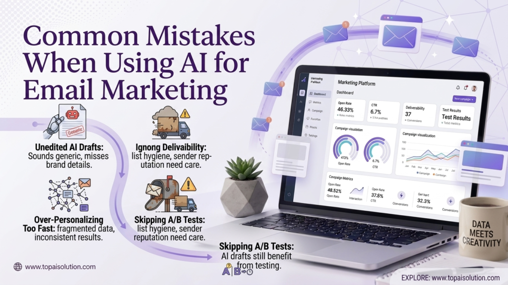 Common Email Mistakes When Using AI for Email Marketing