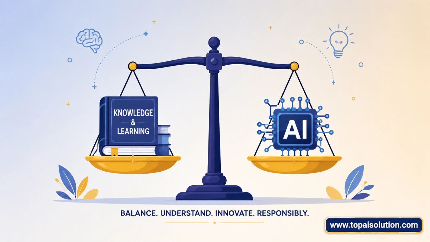 Balancing AI tools and genuine learning for students I