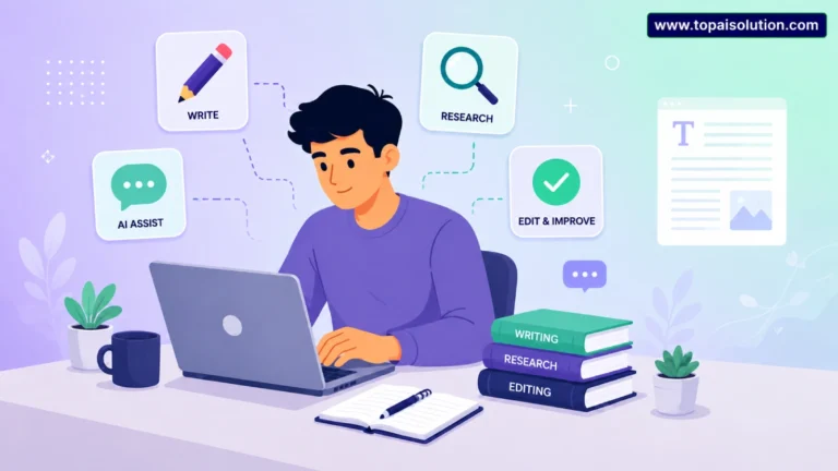 Best free AI writing tools compared illustration