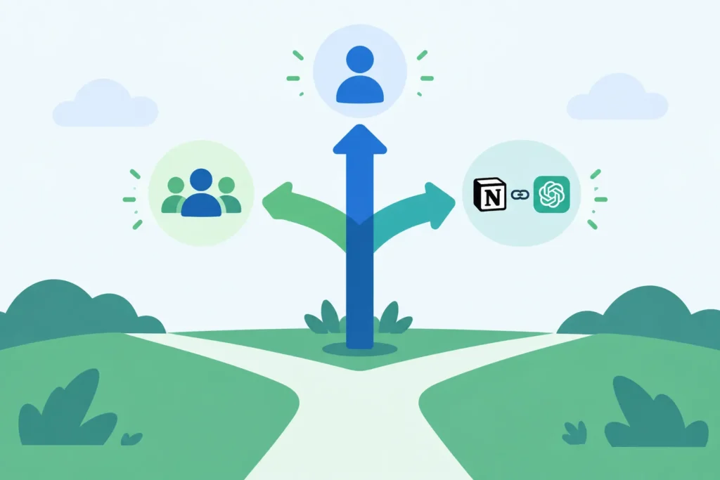 Choosing between Notion AI and ChatGPT for your notes